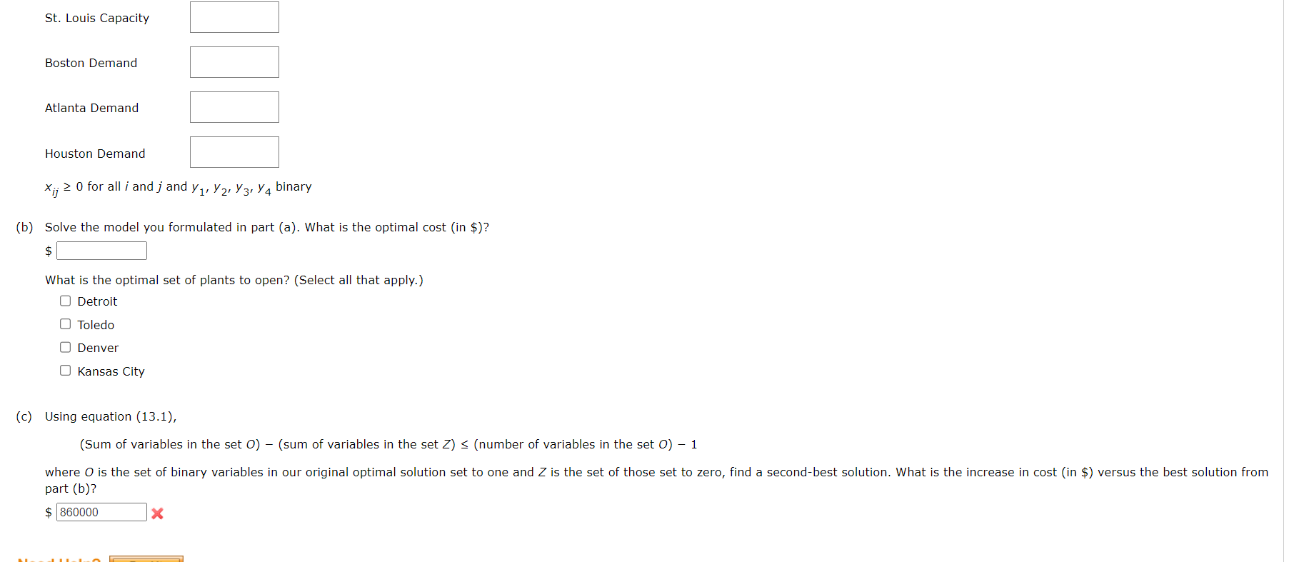 capacity for the four proposed plants are as