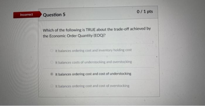 Which of the following is TRUE about the