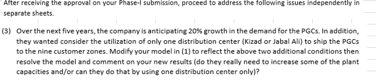 After receiving the approval on your Phase-I