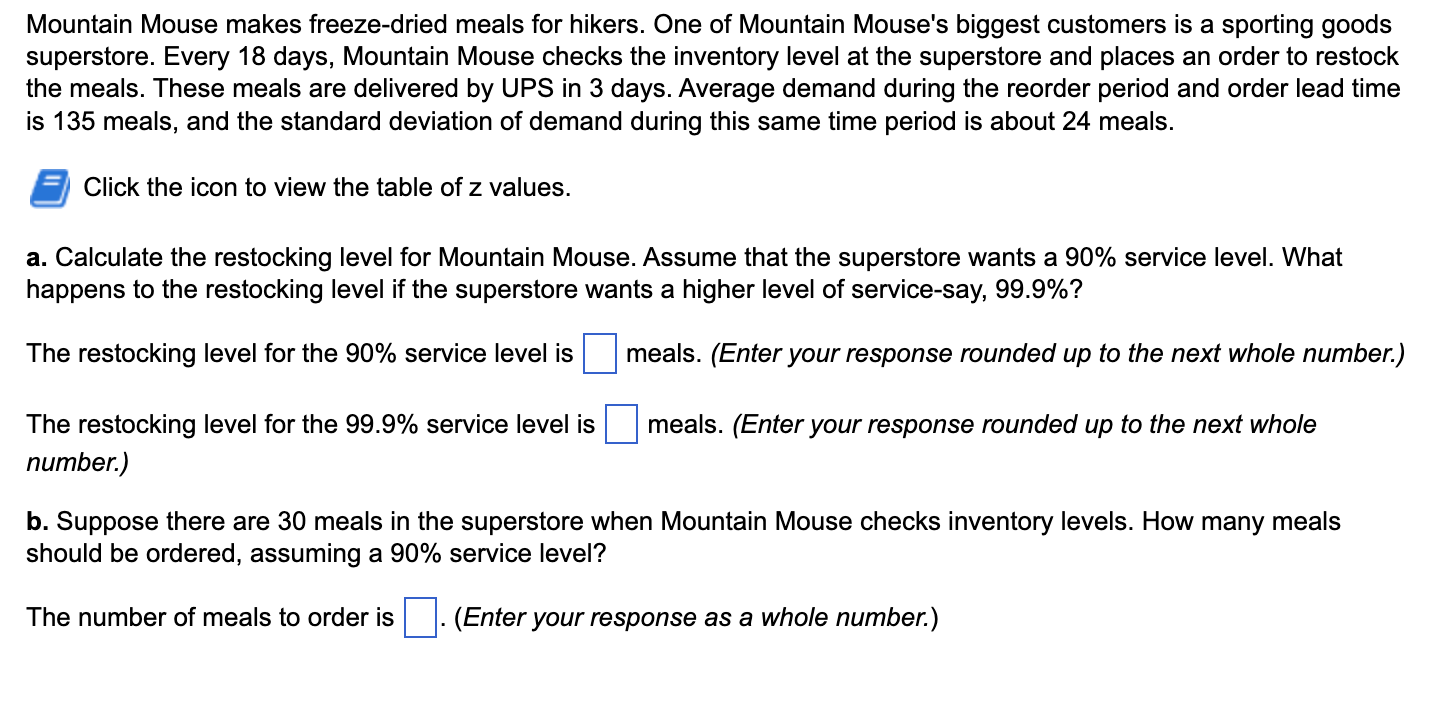 Mountain Mouse makes freeze-dried meals for