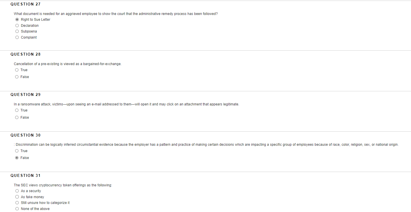 What document is needed for an aggrieved employee