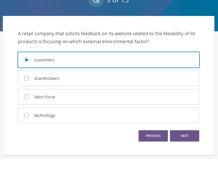 Q 10 of 15 SELECT ALL THAT APPLY. When might a