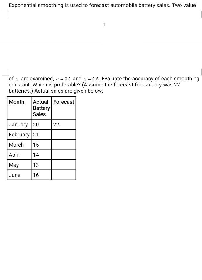 4 2 - Web Mivelli Exponential smoothing is used