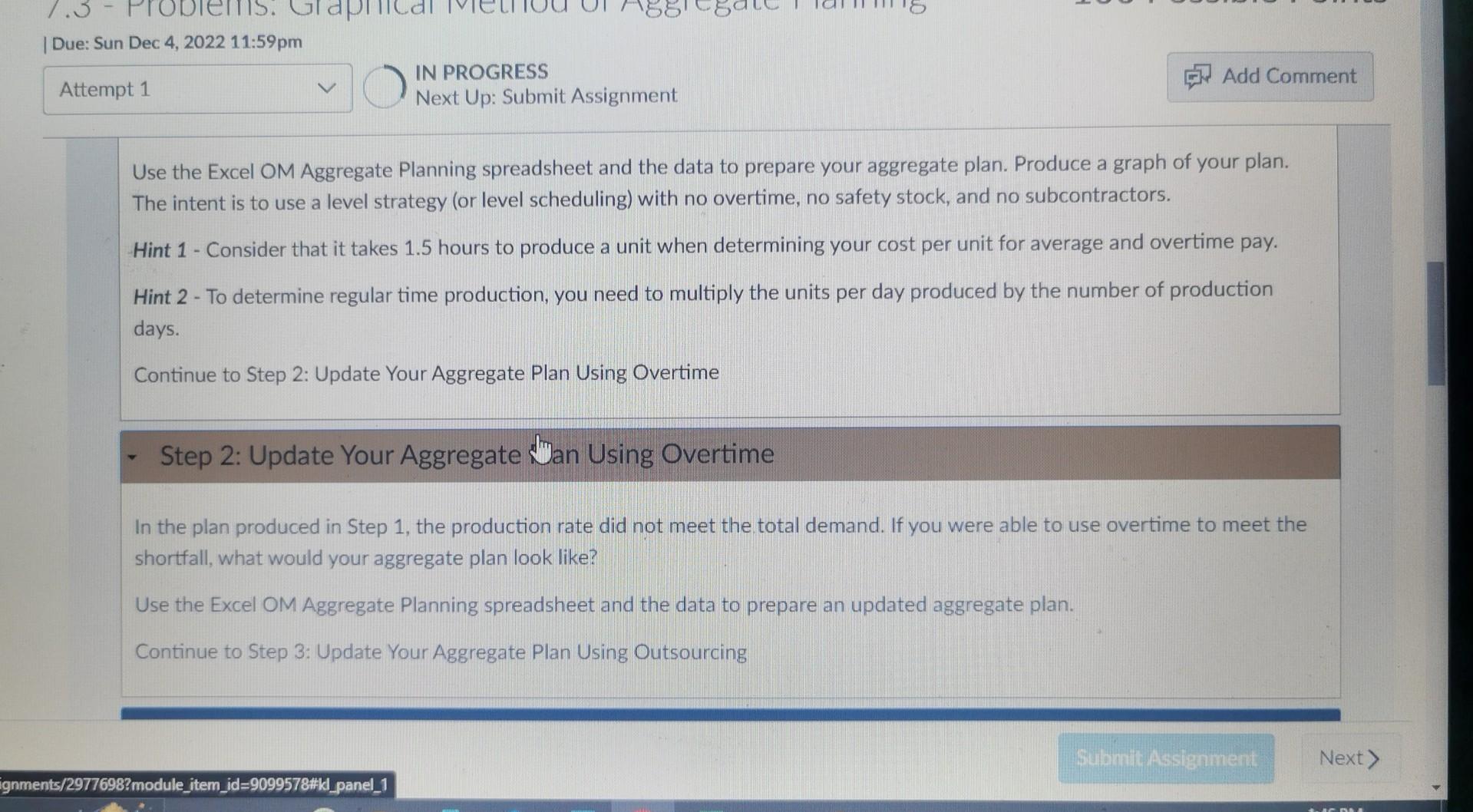 In the Module Overview, we stated that an