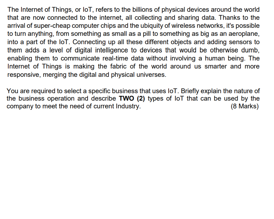 This Question is from Management Information