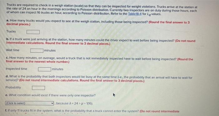 Trucks are required to check in a weigh station