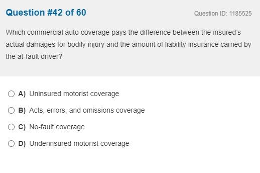 Which commercial auto coverage pays the