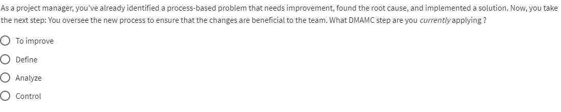 As a project manager, you've already identified a