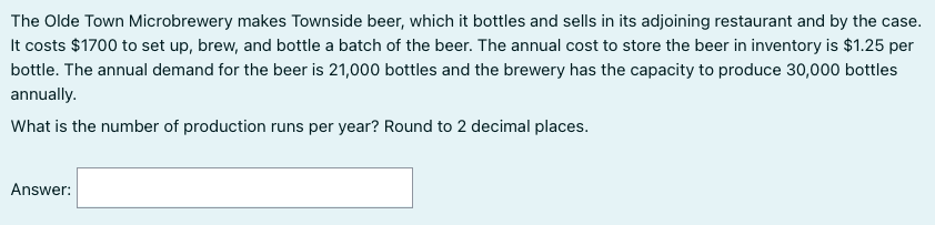 The Olde Town Microbrewery makes Townside beer,