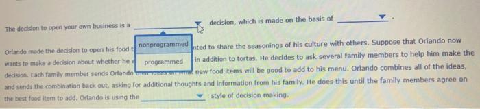 The decision to open your own business is a