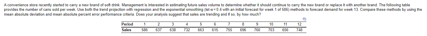 mean absolute deviation and mean absolute percent