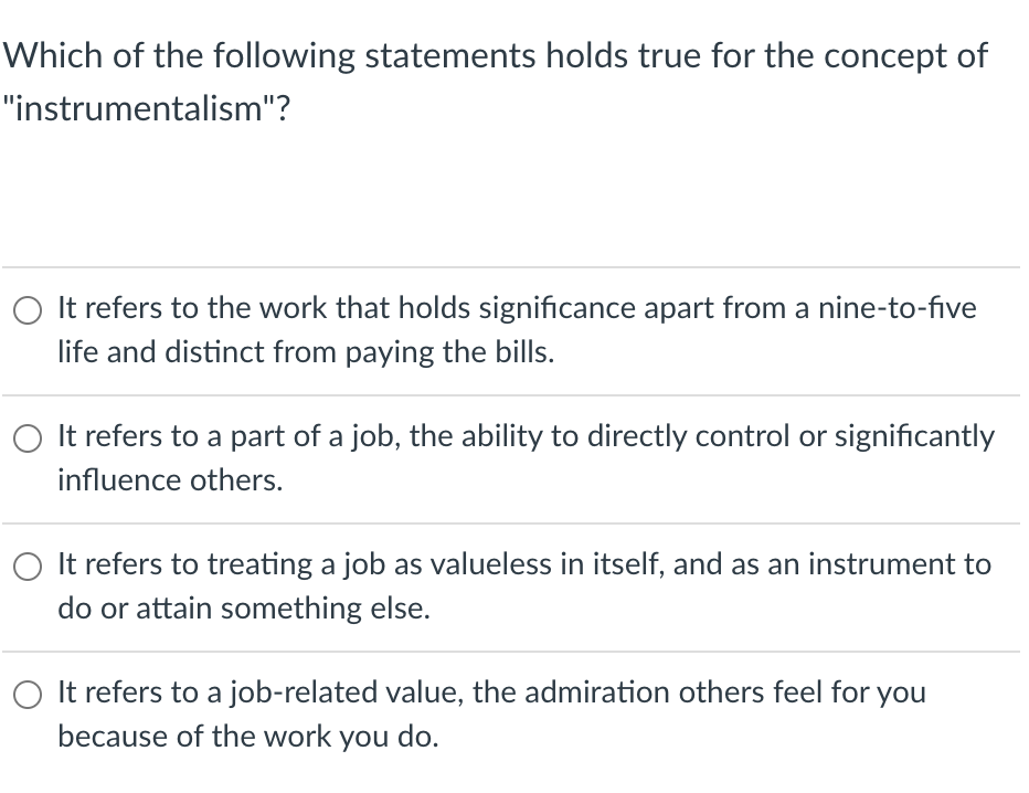 Which of the following statements holds true for