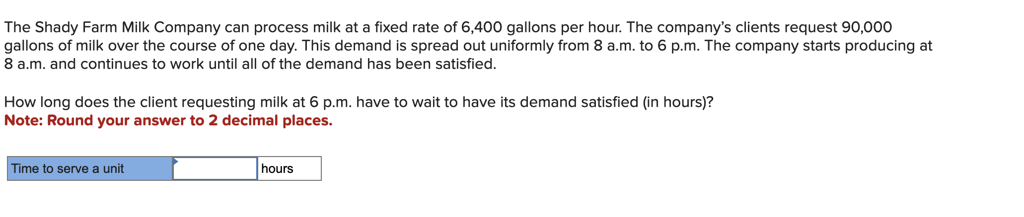 I'll make sure to rate you! The Shady Farm Milk