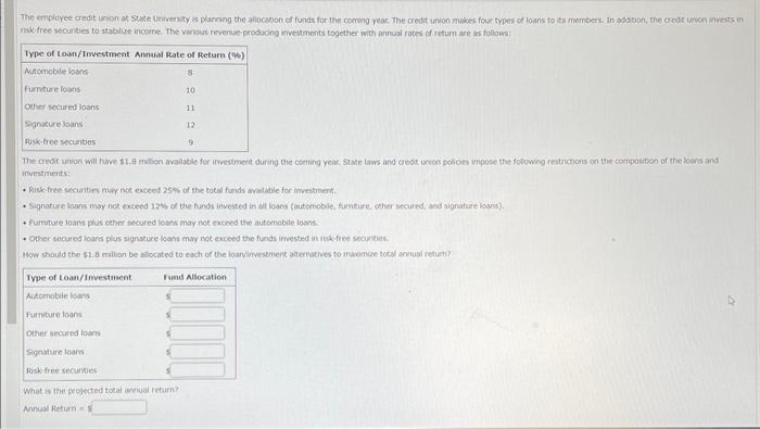 The employee credit inon at State Univessity is