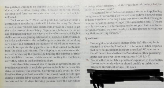 Why would a labor dispute cause the Easter Bunny