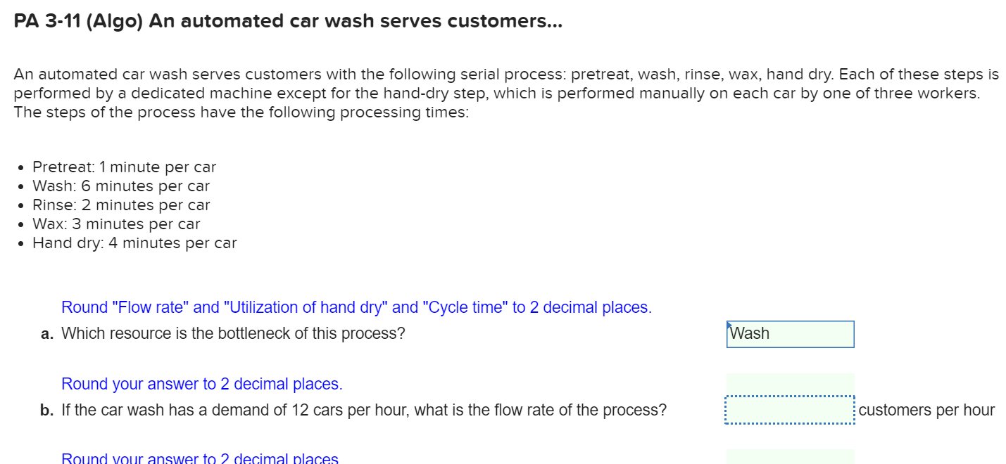 An automated car wash serves customers with the