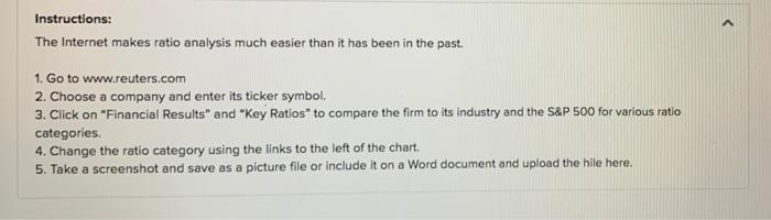 web activity- Chapter 3 week 2 Instructions: The