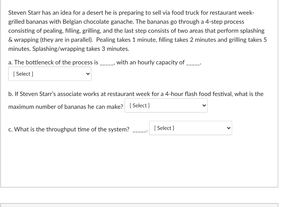 answer asap please Steven Starr has an idea for a