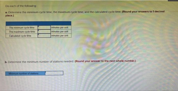 Do each of the following: a. Determine the