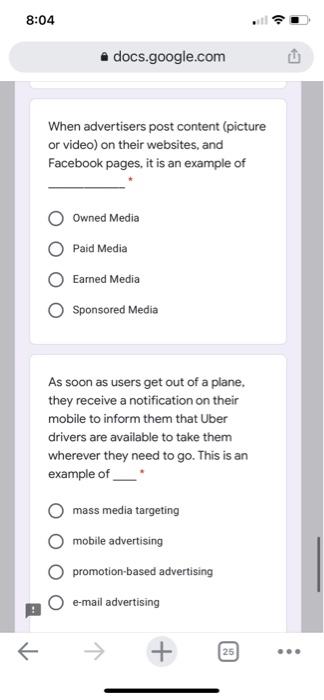 8:04 docs.google.com McDonald's uses their social