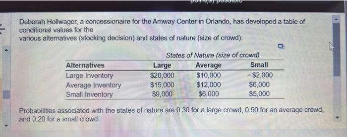 Deborah Hollwager, a concessionaire for the Amway