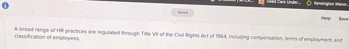 Used Cars Under Kensington Manor Saved Help Save