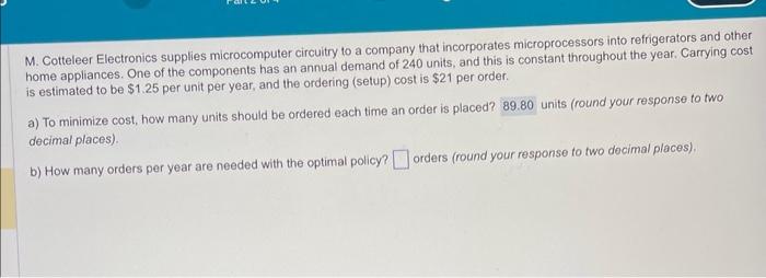 M. Cotteleer Electronics supplies microcomputer