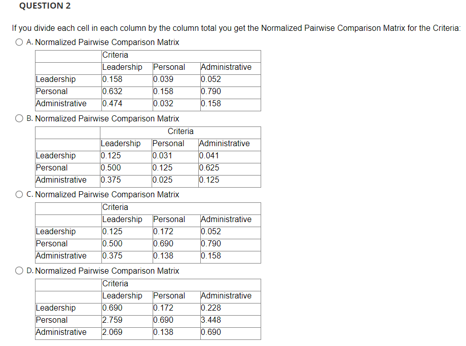 Answer questions 1 - 14 based on the data