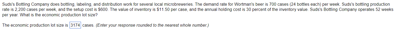 Suds's Bottling Company does bottling, labeling,