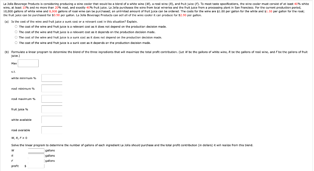 Please show clear answers the fruit juice can be