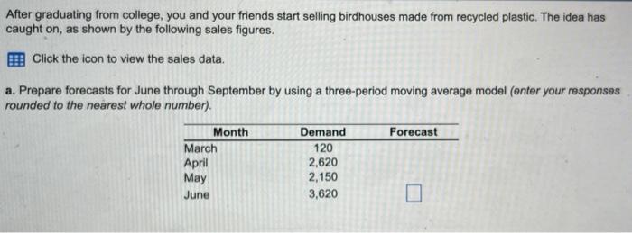 After graduating from college, you and your