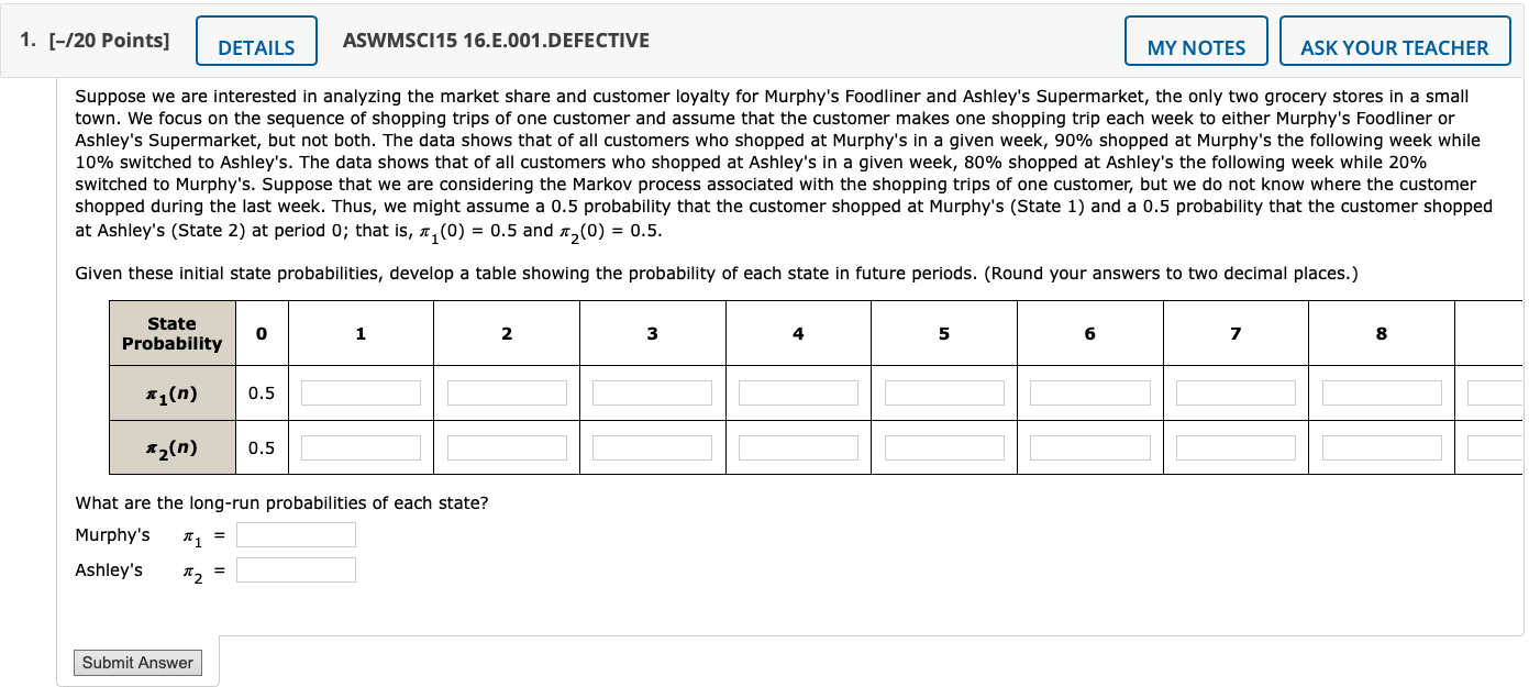 1. [-720 Points] DETAILS ASWMSCI15