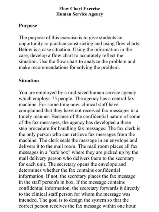 please create a flow chart for the description