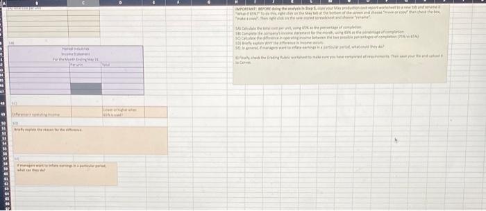 . Conversion V Department Data information about
