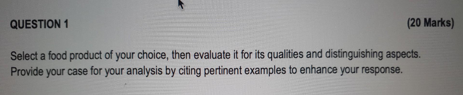 Please Answer Question 1 in full worth 20 ponits