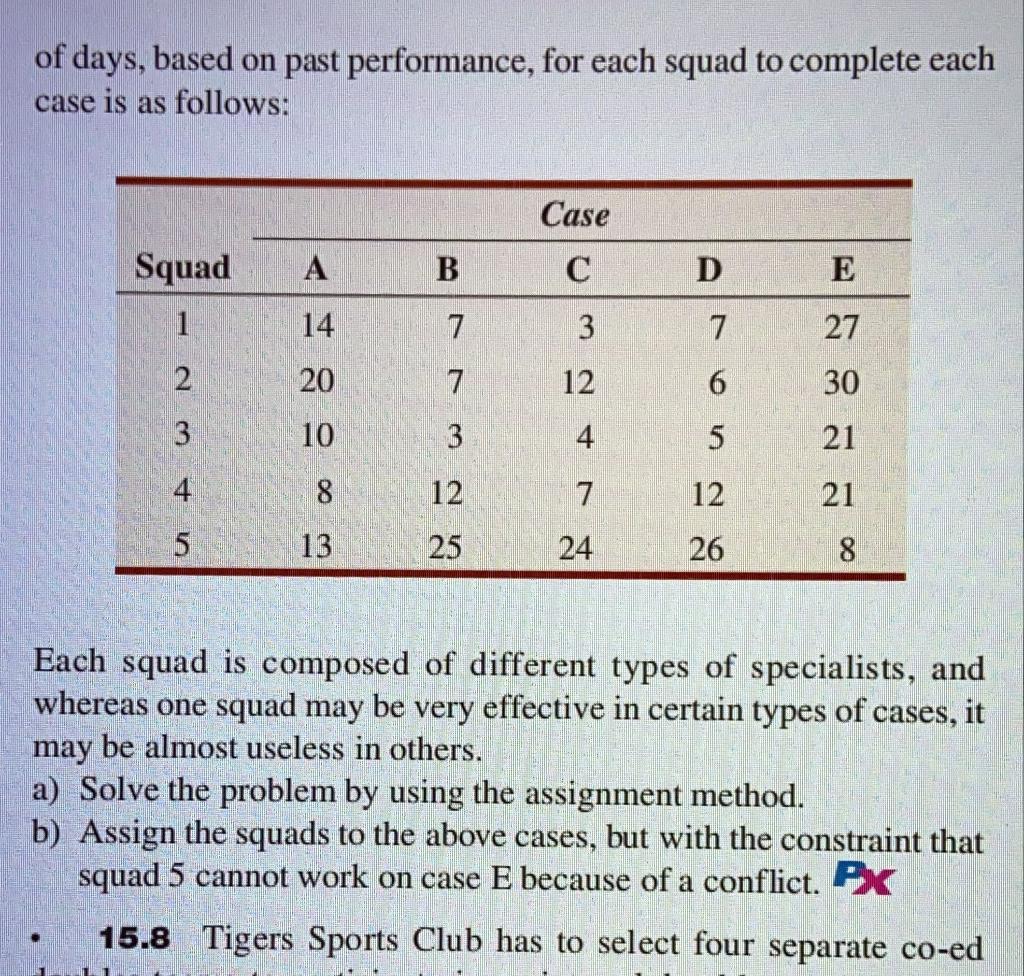 Thank you)*** 15.7 The Winnipeg Police Department has five detective squads available