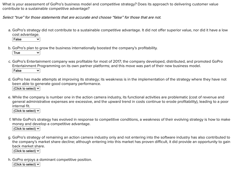 ! Required information GoPro in 2017: Will Its