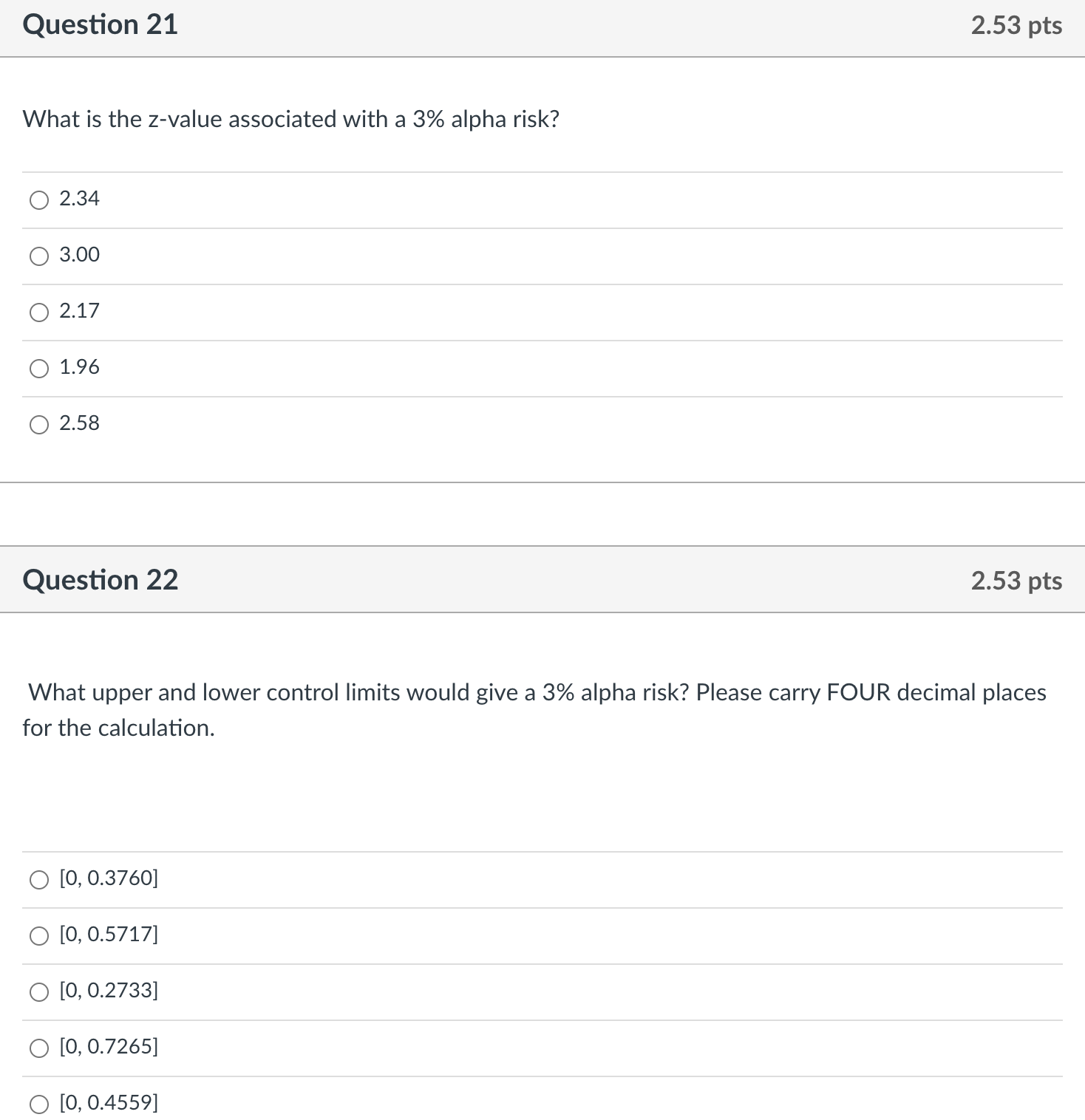 Use the following to answer the following 7