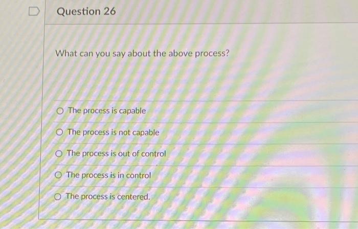 Question 25 2.53 pts Use the following to answer