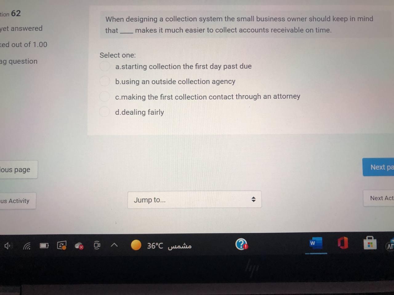 tion 62 yet answered When designing a collection
