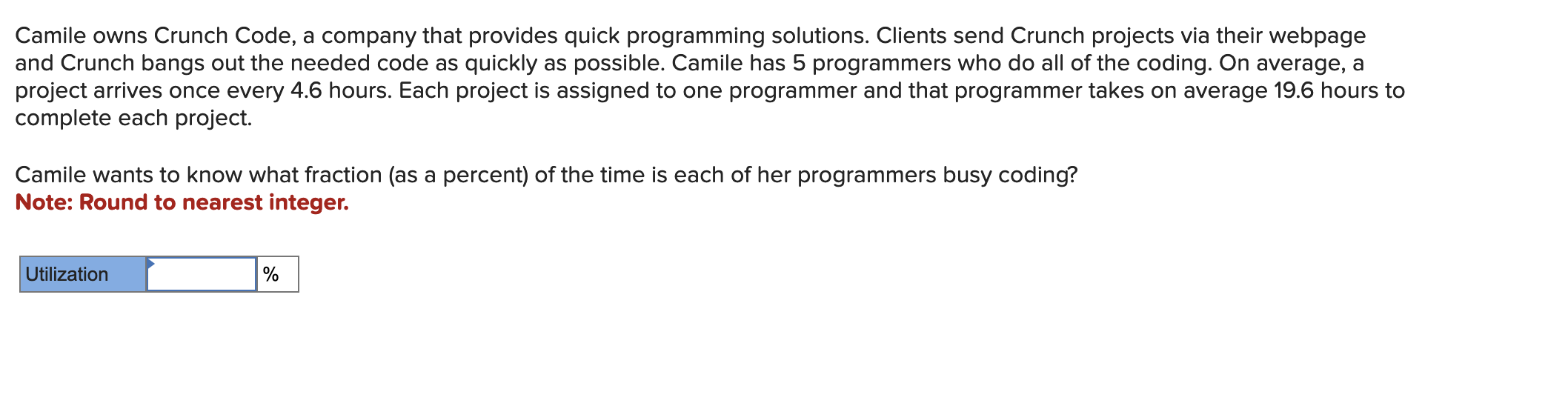 I'll make sure to rate you! Camile owns Crunch