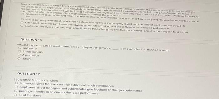 Urgent please A Derformance appraisal system that