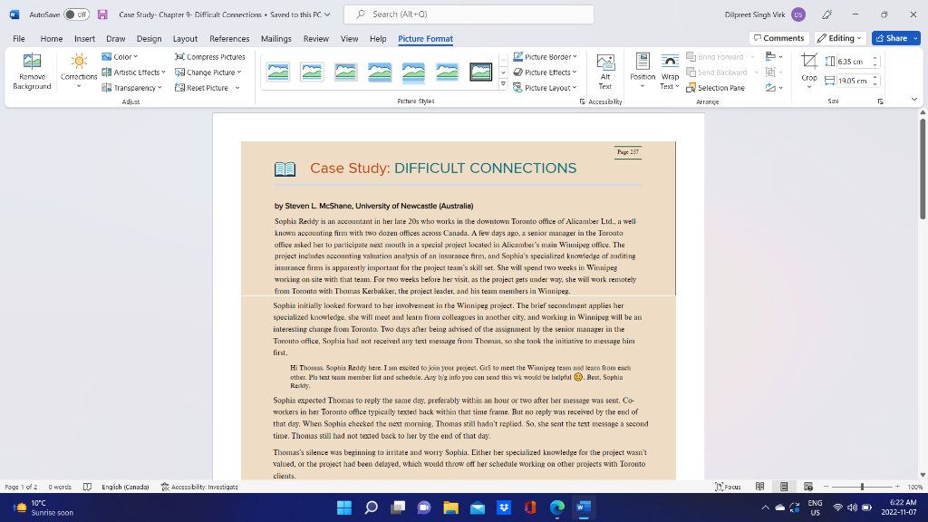 1 Identify one or more symptoms that something
