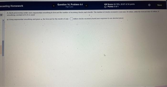 smoothing constant of 0.25E used B) thing