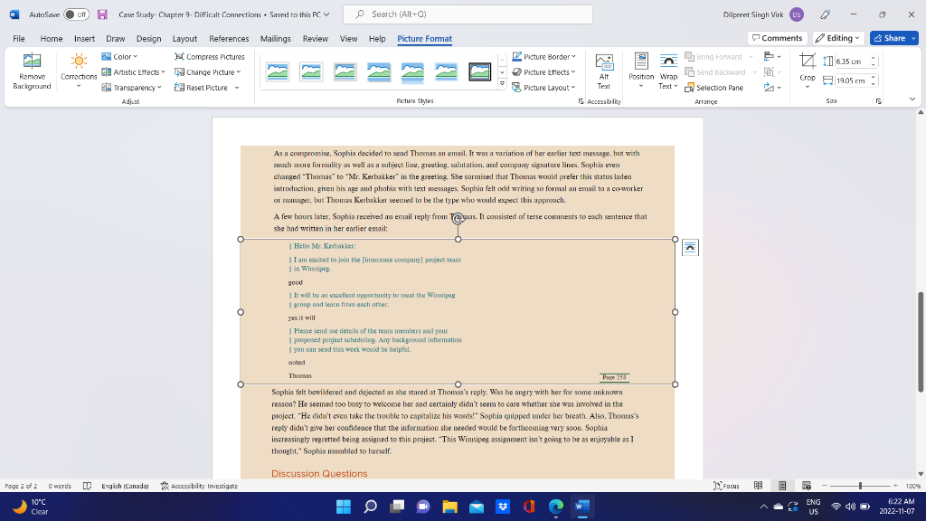1 Identify one or more symptoms that something