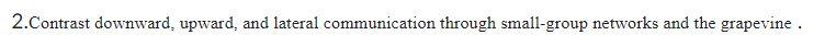 2.Contrast downward, upward, and lateral
