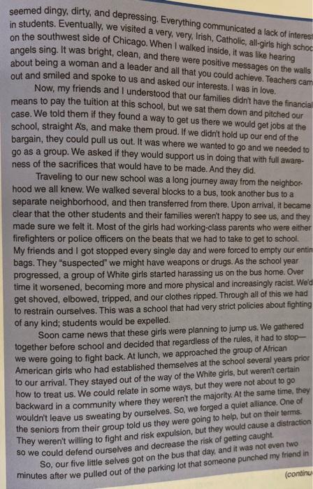 200-250 word response to question at the end