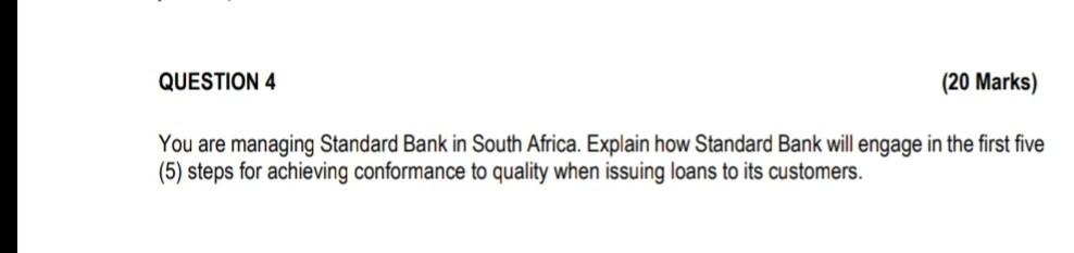 will give you a like You are managing Standard