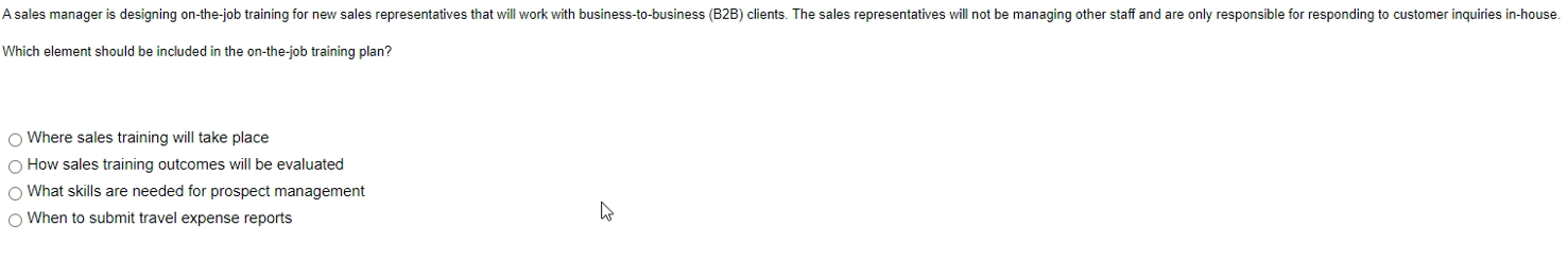 Upon completion of a new-hire training prgram,