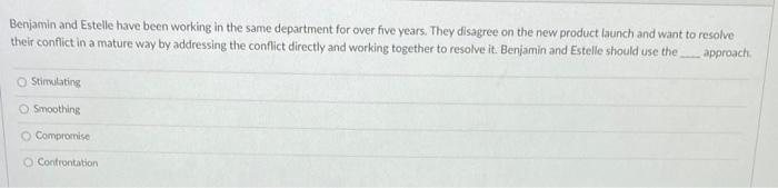 Benjamin and Estelle have been working in the